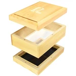 New! Pulsar Sifter Box Magnetic Rolling Tray/paper Storage Glass Collection. Fixed Price $29.88.