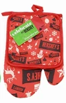 Celebrate With Hershey Christmas Oven Mitt Set Pot Holder Dish Towel Recipe Card. Fixed Price $10.00.
