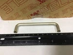 New Qty (25) Hafele 116.07.622 Matte Nickel Wire Pulls, 96MM Centers. Fixed Price $36.00.
