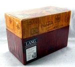 Lang Recipe Box Napa Valley Sonoma W/4X6 Cards 201 Pop-up Easel. Fixed Price $12.00.