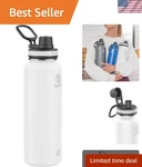 Takeya 40OZ Stainless Steel Vacuum-insulated Water Bottle Leakproof & Stylish. Fixed Price $47.49.