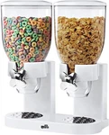 Zevro /GAT201C Indispensable Dry Food Dispenser, Dual Control, White/chrome. Fixed Price $67.99.