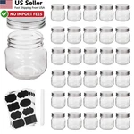 Accguan 8OZ Mason Jars 30 Pack Glass Lids Bands Jam Wedding Favor From Usa. Fixed Price $34.88.