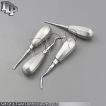 Set Of 4 Twist Dental Tooth Surgery Extracting Specialty Elevators Instruments. Fixed Price $39.70.