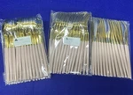 225PC Gold Plastic Silverware Pink Handle Utensils Forks Knives Spoons Party. Fixed Price $43.99.