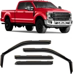 Voron Glass In-channel Extra Durable Rain Guards For F250 F550 17-22. Fixed Price $95.98.