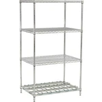 Nexelon Tier Wire Shelving Unit 1 Heavy Duty Shelf 24"W 24"D 74"H. Fixed Price $237.34.