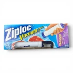 Ziploc Vacuum Starter Kit 1 Pump 3 Bags Quart Size Freezer New Discontinued. Fixed Price $15.99.