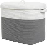 22 X14 X18 Rectangular Extra Large Storage Basket With Lid,. Fixed Price $76.97.