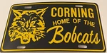 Corning High School Bobcats Booster License Plate Arkansas. Fixed Price $49.99.