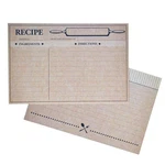 Home Advantage 50 Farmhouse Rustic Recipe Cards 4X6, Double Sided Kraft Desig.... Fixed Price $22.39.
