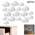 100 Pcs Round Self Adhesive Bumpers Grip Pads Furniture Door Surface Protection. Fixed Price $7.71.