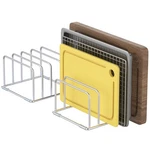 2-PACK Cutting Board Organizer, Holder Stand, Stainless Steel B.... Fixed Price $39.82.