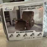 Recliner Cover Waterproof Non-slip Brand New Granule Elastic Band Small Fits 20. Fixed Price $12.25.