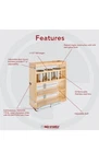 Rev-a-shelf 449UT-BCSC-8C Wood Base Cabinet Utility Pull Out Organizer. Fixed Price $303.63.