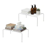 Evelots Wire Rack Cabinet Shelf Organizer -2 Pack Sturdy Metal Riser. Fixed Price $35.99.