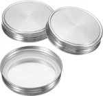 Patikil 86MM Wide Mouth Stainless Steel Mason Lids, 1SET/3 Pack Canning Jars. Fixed Price $15.50.