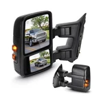 Towing Mirrors Ford F-250 F-350 Super Duty 2008-2016 Power Heated With Tu.... Fixed Price $206.23.