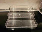 Interdesign 62130 Linus Clear Plastic Spice Organizer 4 H X 10 W 9-3/16 In.. Fixed Price $12.23.