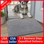 Xxl 1/2 Pcs Absorbent Dog Door Mat For Muddy Paw Non-slip Washable 24"/32"/47". Fixed Price $16.99.