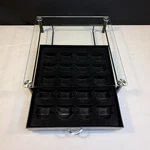 Decobrothers KT-010-1 Glass Nespresso Vertuoline Capsule Storage Drawer 20 Cup. Fixed Price $24.99.