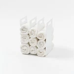 Yamazaki Home Tower Towel Storage Shelf Space Saving Steel Stack Organizer. Fixed Price $33.60.