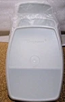 Threevintage Tupperware Snack Storage 2 Compartment Container 813-7 W/ Lid 814-3. Fixed Price $20.00.