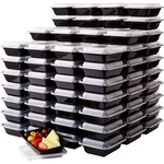 Pro-grade Bpa-free Plastic Containers With Lids 100CT. 12OZ Leakproof Microwavab. Fixed Price $76.42.