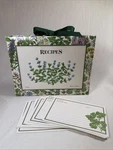 Gibson Pam Marker Vintage Recipe Cards & Accordion File Herbs Euc. Fixed Price $14.98.