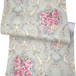 Retro Rose Furniture Paper Light Green Self-adhesive Shelf Liner School Locke.... Fixed Price $21.05.