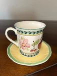 Villeroy Boch French Garden Coffee Cup And Saucer. Fixed Price $30.00.