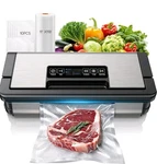 95KPA Vacuum Machine, Fully Automatic Food Sealer, Touch Display, 10-IN-1. Fixed Price $69.99.