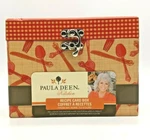 Paula Deen Kitchen Recipe Box Silverware Design Dividers Cards Open. Fixed Price $11.95.
