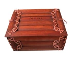 Numi Tea Bamboo Box Decorative Wooden Chest Storage Organizer Usa 10X7.5X5" Read. Fixed Price $19.75.