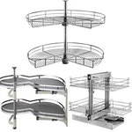 36" Left/right Blind Corner Kitchen Cabinet Organizer Pull Out. Fixed Price $113.99.
