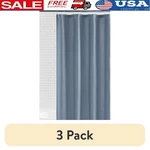 Water Repellent Microfiber Shower Liner Durable Machine Washable Easy Install Us. Fixed Price $66.18.