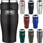 Thermos 16 Oz. Stainless King Vacuum Insulated Steel Travel Mug. Fixed Price $24.50.