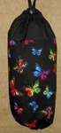 Plastic Bag Dispenser Butterflies Black Glittery Grocery Rags Handmade. Fixed Price $7.95.