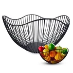 Maypes Metal Wire Fruit Basket Bowl For Kitchen Counter Modern Home. Fixed Price $19.99.