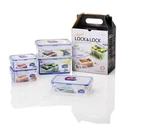 Locknlock Easy Essentials Food Storage Lids/airtight 10 Piece, Clear. Fixed Price $37.01.