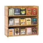 Bamboo Tea Bag Organizer Storage Box, 3 Tier Stackable Natural Wo.... Fixed Price $49.94.