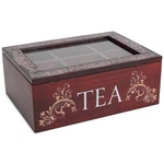 Cottage Garden Tea Cherry Woodgrain 9 X 6.25 Pine Storage Chest. Fixed Price $50.72.