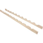 Hardware Resources BR48 Wine Rack 48" Maple Wood, Holds 10 Bottles. Fixed Price $99.95.