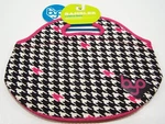 Built Byo Houndstooth Rambler Neoprene Lunch Bag Black/white/pink. Fixed Price $15.00.