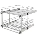 Rev-a-shelf Kitchen Cabinet Pullout Organizer, X In, 5WB2-2122CR-1. Fixed Price $182.99.