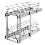 Rev-a-shelf 5WB2-0922CR-1 X 2-TIER Wire Pullout Cabinet Drawer Basket. Fixed Price $109.99.