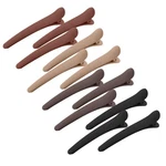 Hair Clips For Styling, 12 Pcs Non-slip Colorful Plastic Duckbill Alligator. Fixed Price $12.65.