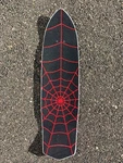 Laser Cut Spider Web Skateboard Diy Grip Tape Kit By Rough, 2 Color Solid Finish. Fixed Price $85.00.