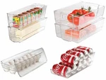 Fridge Food Storage Container Set 7 Pack Eggs Soda Beer Fruits Vegetables Bins. Fixed Price $85.97.