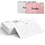 Recipe Cards 4X6, Set Of 100 With 8 Category Dividers - Beautifully Designed .... Fixed Price $22.51.